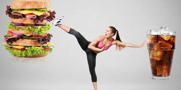 Fit fitness food health sport fight diet