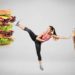 Fit fitness food health sport fight diet