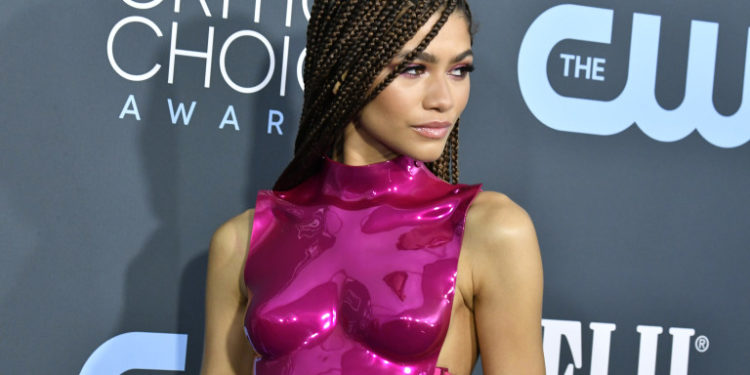 SANTA MONICA, CALIFORNIA - JANUARY 12: Zendaya attends the 25th Annual Critics' Choice Awards at Barker Hangar on January 12, 2020 in Santa Monica, California. (Photo by Frazer Harrison/Getty Images)