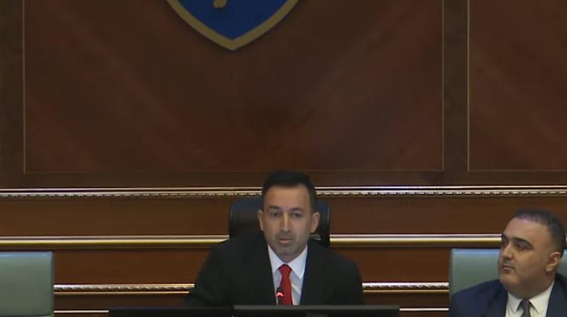 Fjalët e para të Bashës si kryetar  Ky Kuvend është zemra e demokracisë