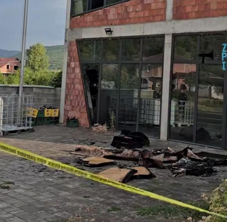 Shpërthim në objektin e kandidatit të Listës Serbe në Veri