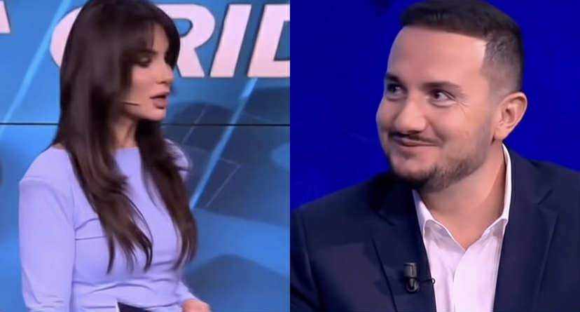 Grida skuqet në mes të emisionit – Salianji ‘godet’ me kompliment të papritur