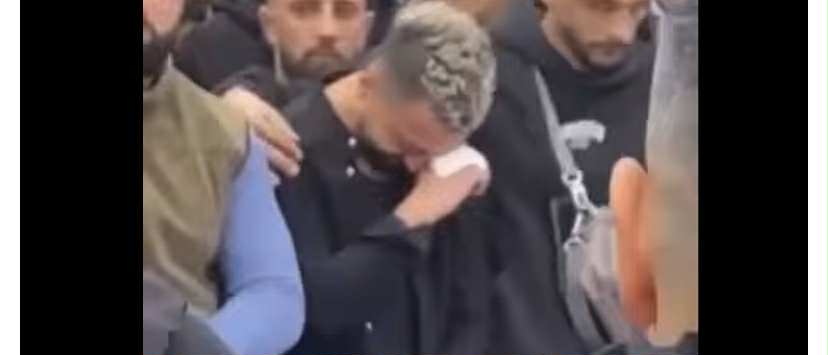 Gjesti s’i mbanë lotët në varrimin e vëllait