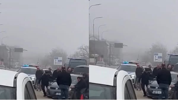 Aksident fatal në Prishtinë  dyshohet se zyrtari policor vdiq para përplasjes