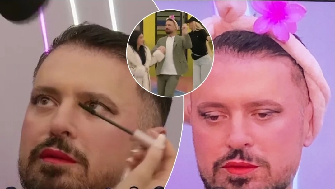 Banoret e BBVK4 grimojnë Labinot Rexhën si femër  shtëpia  shpërthen  në të qeshura