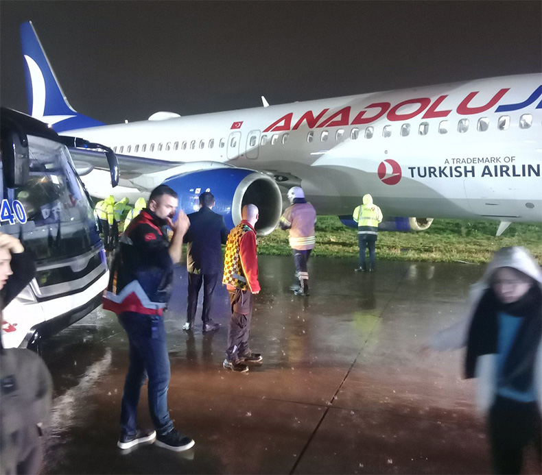 Aeroplani që fluturoi nga Prishtina në Stamboll del nga pista  zbulohen detajet e incidentit