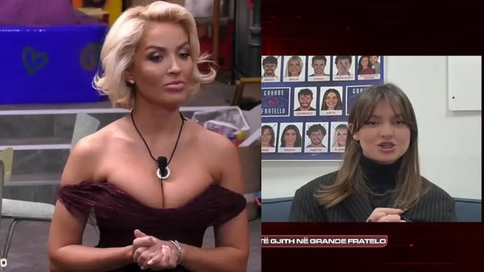 Dolçe po  çmend  të gjithë në Grande Fratello  Gazetarja Blinera flet nga Italia