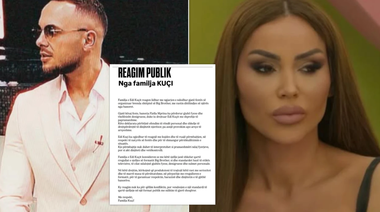 Fjolla e ofendoi Edin rëndë nga nëna  reagon direkt familja Kuçi