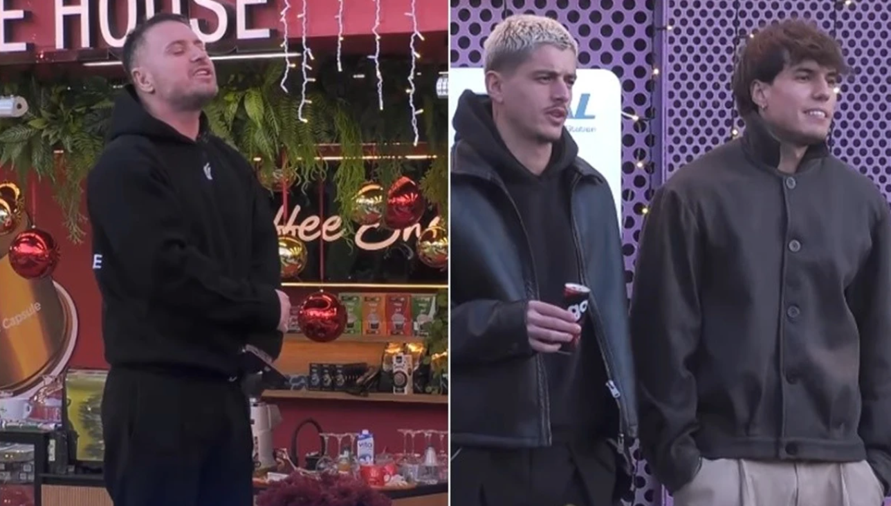  Ke bërë protestë për të hyrë në Big Brother   Klodiani dhe Londrimi debatojnë me Labin