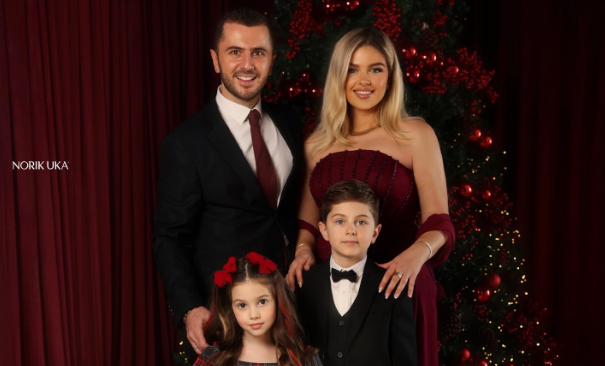 Kushtrimi dhe Learta sjellin kartolinën e fundvitit me familje