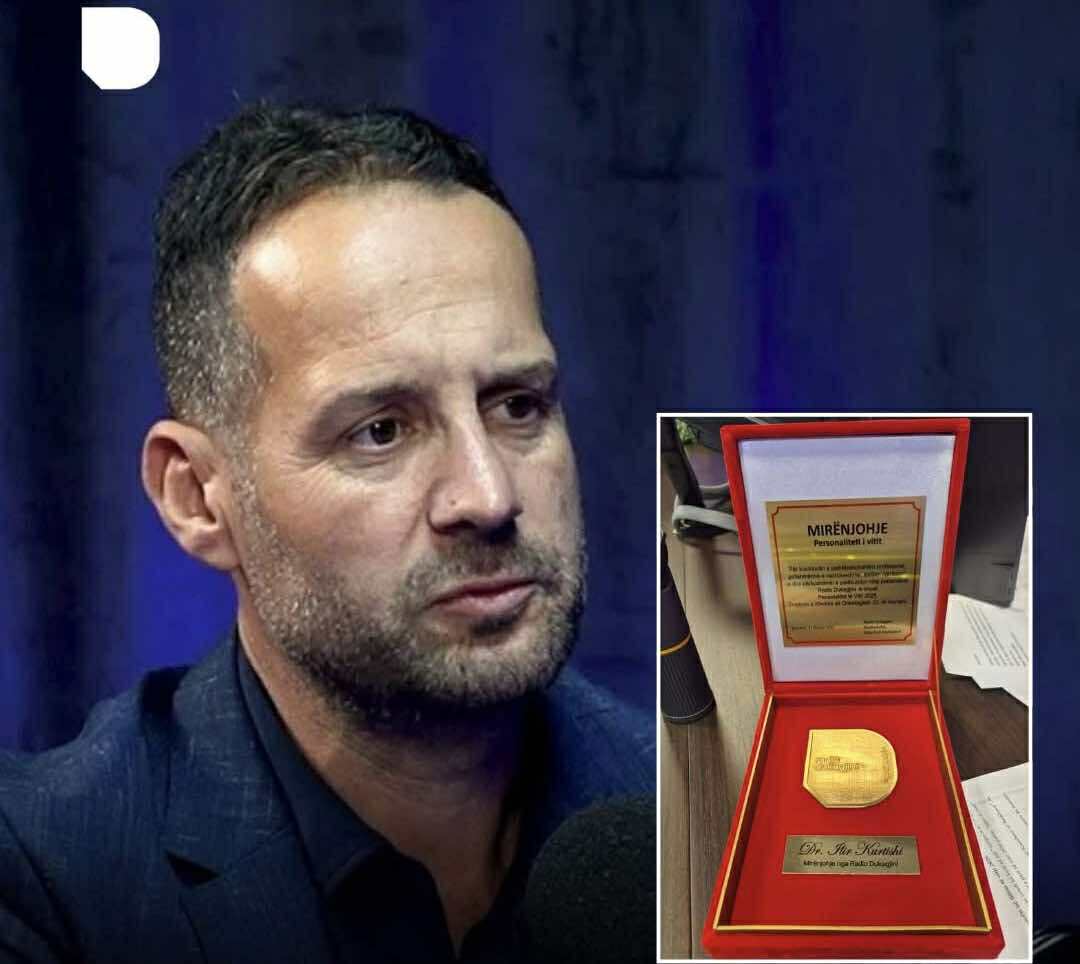 Dr  Ilir Kurtishi   Personalitet i Vitit 2025   një çmim i merituar për njeriun e merituar