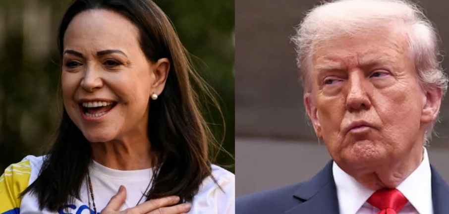  Grua shumë e mirë  por    Prapaskenat pse Trump nuk e mbështeti Machado n për presidente të Venezuelës