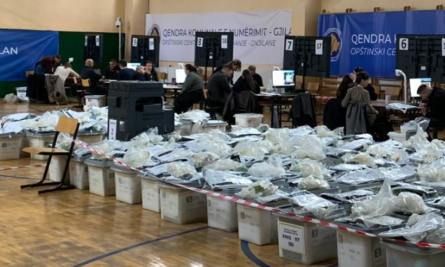 Rinumërohen rreth 45  e votave   kështu qëndron rezultati