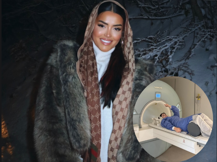 Anisa  sërish telashe me shpinën