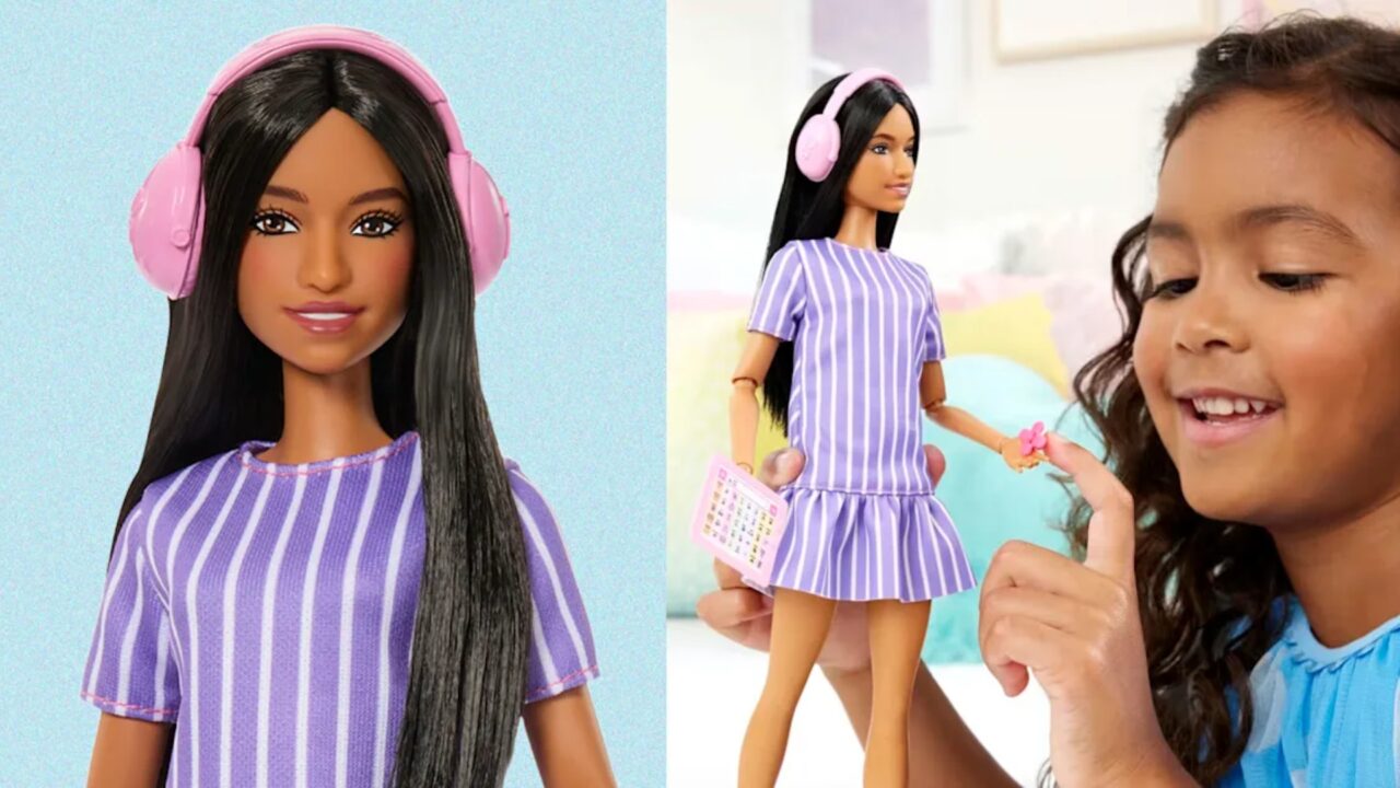 Jo pa një QËLLIM  prezantohet për herë të parë kukulla Barbie me AUTIZËM 