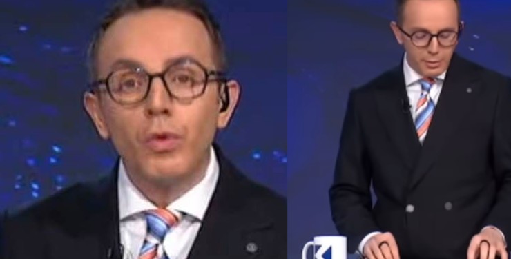 Moderatori i lajmeve befason me unazat e zeza