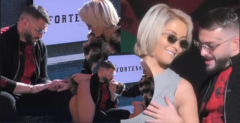 Limi i  dorëzohet  Dolces  ia puth dorën