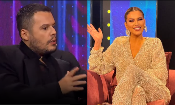 Valdrin Sahiti shkrihet së qeshuri me Leonora Jakupin