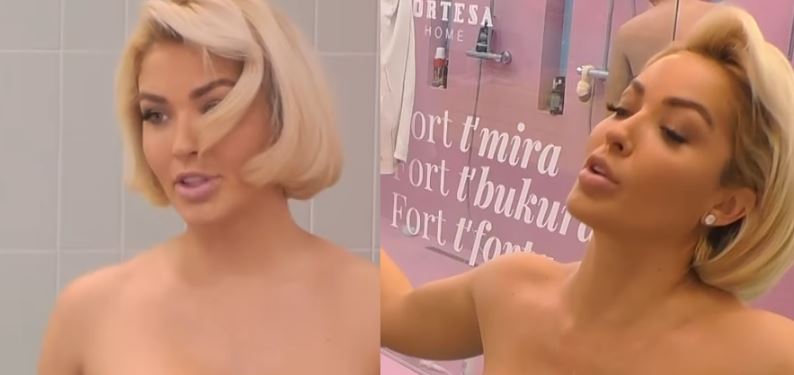 Dolce më sensuale se kurrë  kërcen në banjo