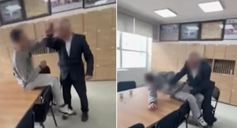 Mësimdhënësi ushtron dhunë fizike ndaj një nxënësi në shkollën  Pavarësia  në Prishtinë