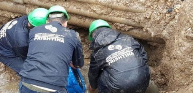 KRU  Prishtina  intervenon në disa zona kyçe të kryeqytetit