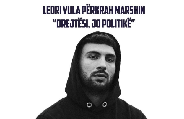 Ledri Vula i bashkohet marshit  Liria ka emër  me thirrjen  Drejtësi  jo politikë 