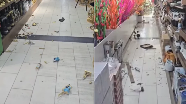 Tërmeti shkakton dëme materiale në një market në Prizren