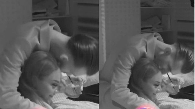 Shprehën pëlqim për njëri tjetrin në Prime  Krusita i kërkon përqafim Kristit  banori e puth