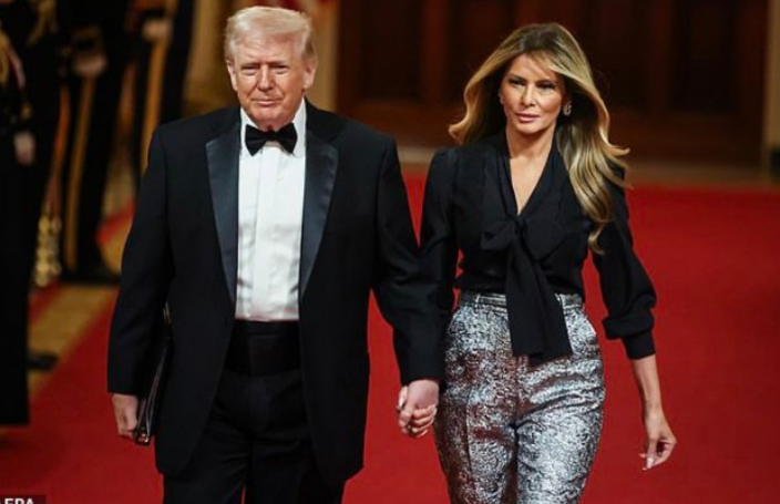 Melania Trump përballet me kritika për veshjen në darkën e guvernatorëve