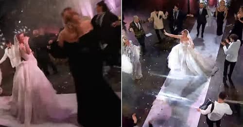 Pamje nga atmosfera e zjarrtë në dasmën e Big Brother nën performancën e Yllka Kuqit