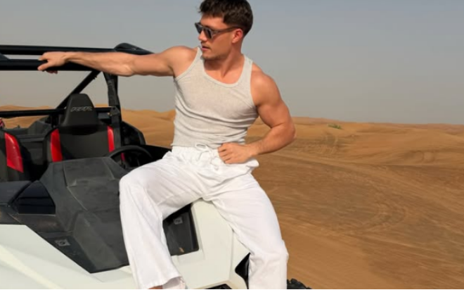 Drilon Rama ndan foto nga Dubai me gjithë tensionet dhe luftën SHBA Iran