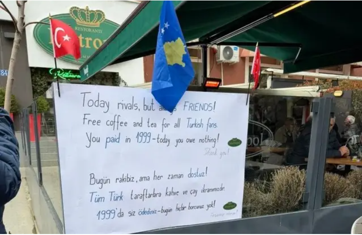 Mediat turke publikojnë mesazhin e miqësisë  Viti 1999 nuk harrohet para ndeshjes Kosovë Turqi