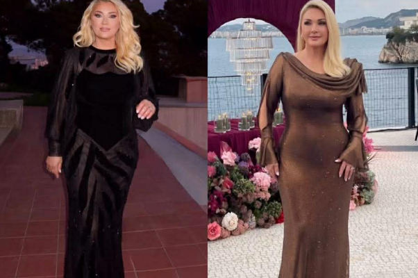 Katër fustanet më glamurozë të Remzie Osmanit  cili ju pëlqen juve 