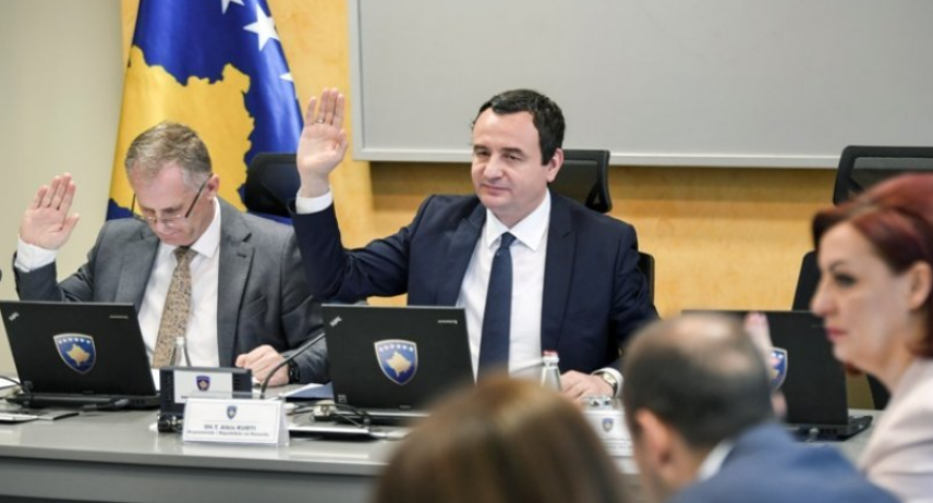 Këto janë të gjitha vendimet që mori sot Qeveria e Kosovës