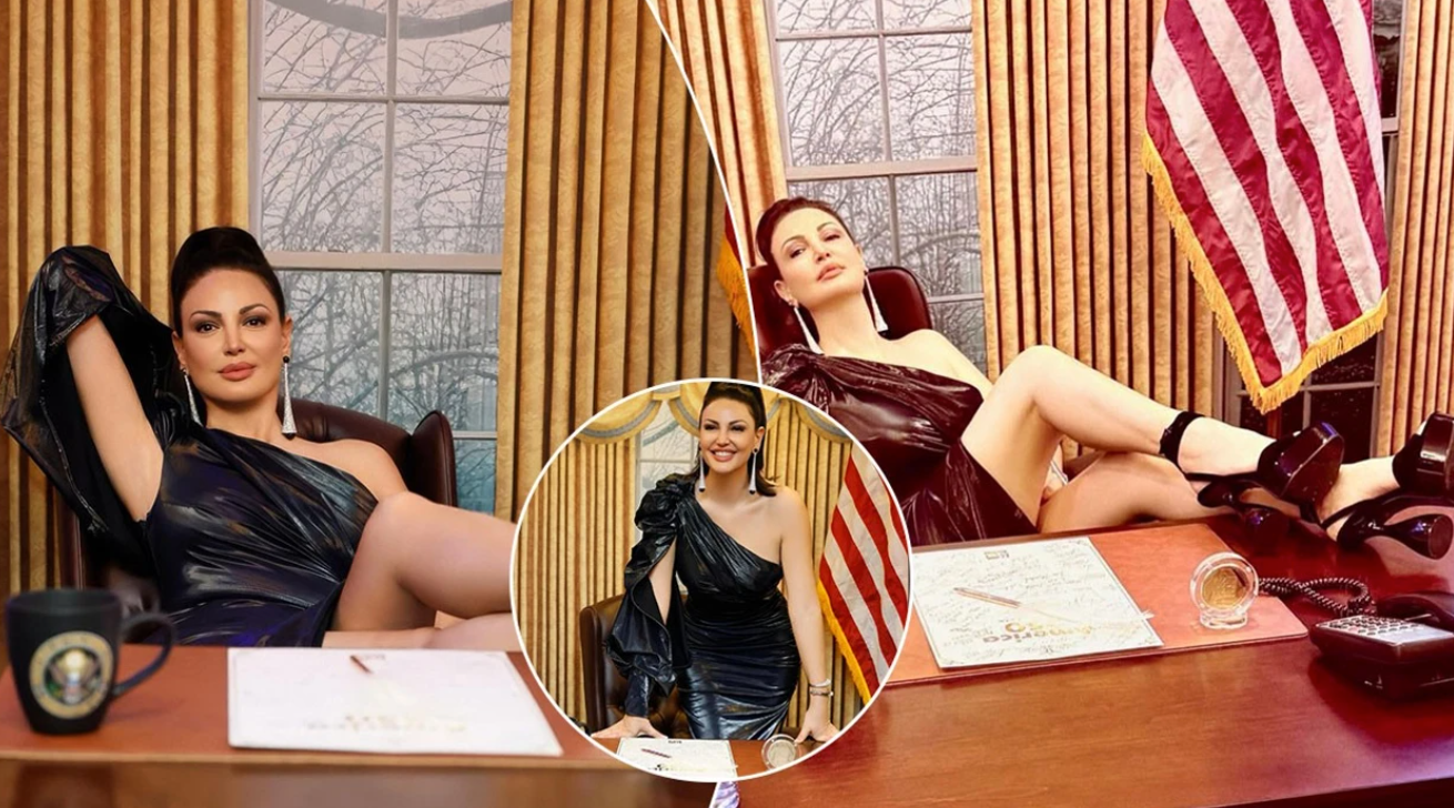 Bleona Qereti në Zyrën Ovale: Foto që bëjnë bujë në rrjet – Çfarë thotë këngëtarja shqiptare? 