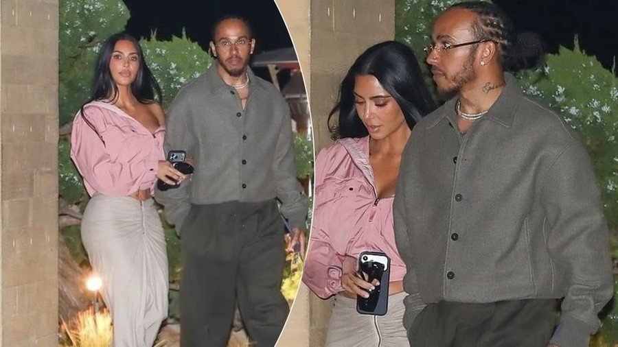 Nuk fshihen më  Lewis Hamilton dhe Kim Kardashian darkojnë në Malibu