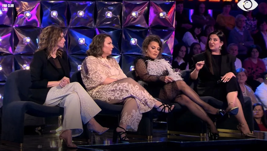  Kërcënimet  turp i madh   Tezja e Selin përballet me bashkëshorten e Rogertit në  Fan Club   Shyqyr që u përplas me të  që të harrohej krevati i Mirit