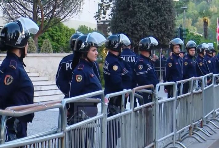 Protesta e PD së sot në Tiranë  mbi 1200 policë në terren