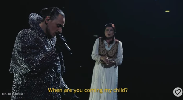 Alis ngjitet në skenën e Eurovision me  Nan    një performancë të mrekullueshme