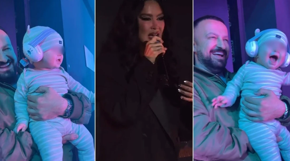 Dafina Zeqiri në Athinë: Reagimi i djalit të saj që bën bujë në koncertin e "Supernova" 