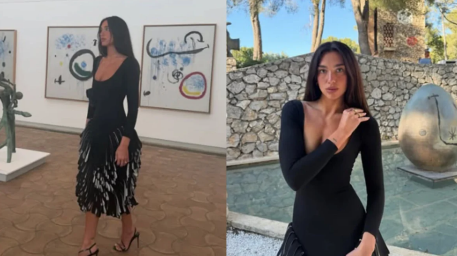 Dua Lipa në Fondation Maeght: Elegancë e papërsëritshme në një vend të mrekullueshëm
