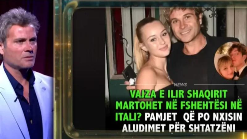 Ilir Shaqiri në dilemë emocionale: Martesa e vajzës pa dijeninë e të atit 