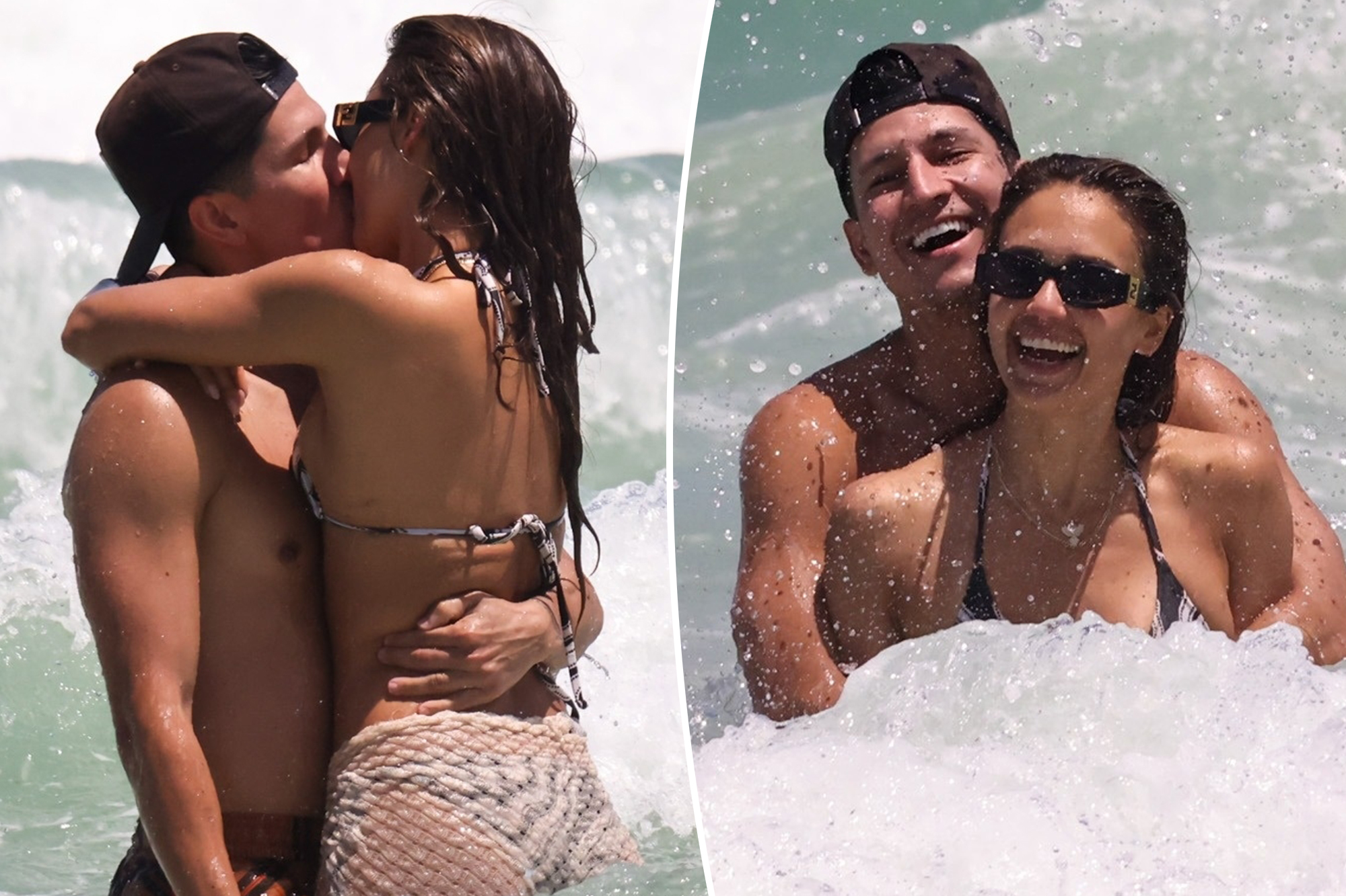 Jessica Alba dhe Danny Ramirez  ndezin  Miami Beach  puthje të zjarrta dhe romancë që po çmend rrjetin