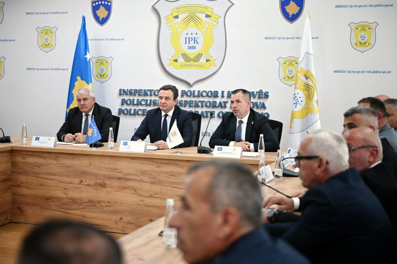 Kurti  Një IPK e fortë  një polici më e pastër