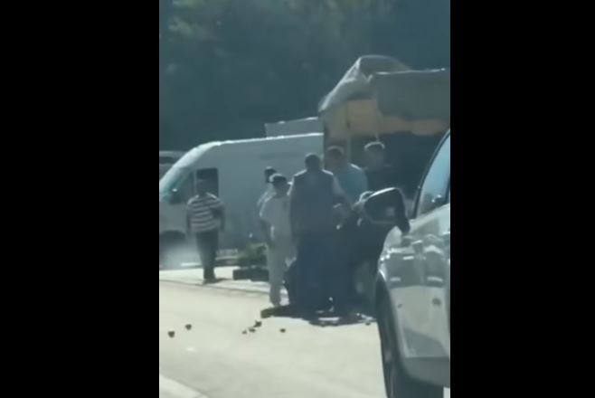 Pamje nga tentim vrasja në Istog ku u përfshinë tre të mitur