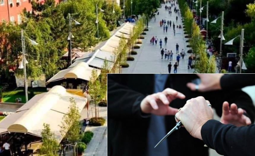 Therje në sheshin  Nëna Terezë   viktima përfundon në QKUK