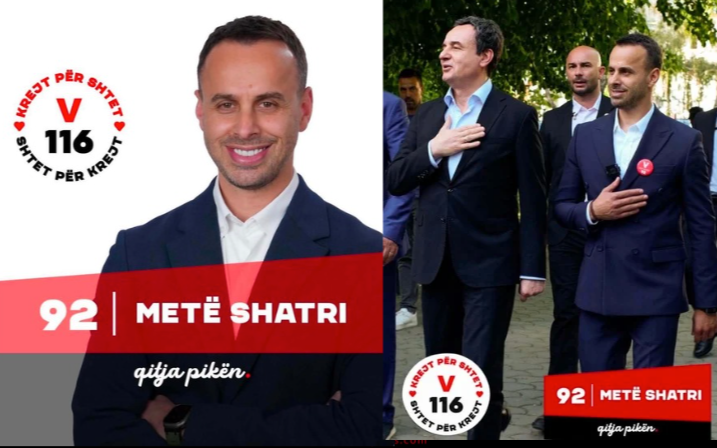 Dr  Metë Shatri  një nga emrat që po fiton mbështetje të madhe në garën për Kuvendin e Kosovës
