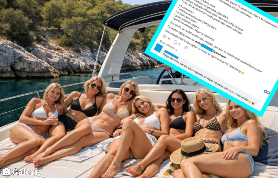 Shtatë gra sllovene po kërkojnë një marinar energjik  paga 230 euro në ditë