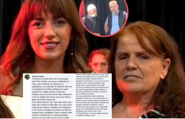 Nëna e zyrtares së Vetëvendosjes eskalon ndaj Rifat Jasharit  Nuk do të çuditesha po ta shihja të përqafuar me zyrtarët e Listës Serbe