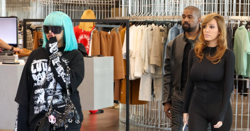 Kanye West, Bianca Censori dhe North West: Blerjet e tyre në butikun luksoz të Los Angeles
